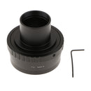 31.7mm 1.25 inch Telescope Mount Adapter (T-mount ) + T2 Lens Adaptor Ring for Olympus Panasonic Micro 4/3 Camera Bodies