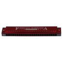 24 Holes Key of C Tremolo Harmonica Mouth Organ for Students Beginners Instrument Xmas Gift Red