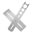 Stainless Steel Ceramic Tile Hole Locator Universal Punching Clear Durable