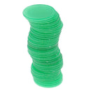40 Pcs Plastic Count Bingo Chips Markers for Bingo Game Cards Professional Green