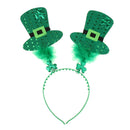 Irish Hat Shamrock Headband Hoop Hat Headdress Fancy Dress Costume Accessory