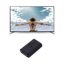 DisplayPort Female to Female Digital A/V Gender Changer/Coupler Extender