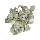100 Pieces Angel Wing Heart Love Valentines Day Charm Pendant Jewelry Making