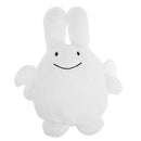 Lovely White Stuffed Animal Angle Rabbit Doll Sofa Cushion Kids Toy Gift