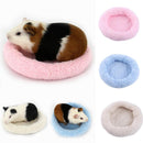 Soft Comfortable Cold Winter Small Animal Mat Hamster Pig Pet Hedgehog Warm Sleeping Bed Pad Mat L Pink