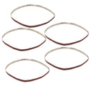 5 Pcs Premium Industrial Grit Metal Grinding Metal Sanding Belts