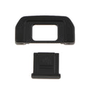 Camera Eyecup Viewfinder Eyepiece + Hot Shoe Cover for Nikon D7500 - Used to Protect Your Camera from Dust or Other Dirts
