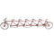 1/10 Scale Simulation Alloy Diecast Racing Exquisite Tandem Bike Sport Bicycle Model Hobbies Games Toy Collections Red