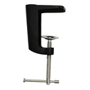 Black Stainless Steel Adjustable Arm Clamp DIY Table Lamp Clip Stand 90mm