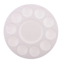 11 Holes Round Plastic Acrylic Color Art Palette Watercolor Art Paint Drawing Tray Plate Disk Artist Essential Tools