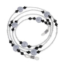 Long Lightweight Anti Slip Eyeglasses Sunglasses Spectacles Holder Necklace Travel Trip Hiking Outdoor Accessory Black