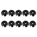 10 Pieces Durable Nylon Clover Deck Line Guide Slotted Round Out Fitting Deck Sailing Rigging Canoe Kayak DIY Accessories