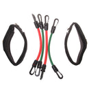 Men Women Leg Resistance Band Tubes Straps Kit for Speed Strength Agility Training