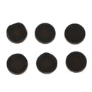 6X Thumb Grips Silicone Non-Slip Joystick Thumbsticks Cap for Nintendo Switch Poke Ball Plus Pokeball NS Controller Black