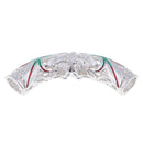1 Piece Alloy Filigree Hollow Curved Tube Bead Spacer Bead for Jewelry Making DIY Bracelet Necklace Bangle