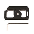 DSLR Camera Quick Release Plate Arca Swiss Sirui Benro for Nikon D750 Compatible with Wimberley Markins etc