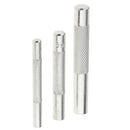 3 Pieces Die Punch Tools Snaps Fastener Punch Hole Tool for Rivet Button Install