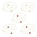 5pcs Eyeglasses Holder Strap Glasses Holder Lanyard Chain Cord Necklace Eyewear Retainer for Men Women Boys Girls