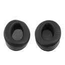 1Pair Replacement Ear Pad Cushion Ear Cover for Koss DJ100 Brainwavz HM5 Headset Earphone Black PU Leather