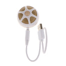 Mini Portable Travel Bass Speaker for iPod iPhone MP3 Mobile Phone 3.5mm Gold