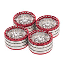 Pack Of 4 Pcs Rc Car Alloy Wheel Hub For 1/10 Scale Rc Crawler Axial Scx10 Scx10 Ii 90046 Traxxas Trx4 D90