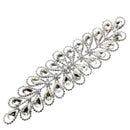 Gorgeous Diamante Trim Motif Rhinestone Bridal Applique for Wedding Dress Decor Hot Fix or Sew On