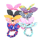 10 PCS Doll Headdress Satin & Fabric Beautifully Coloured Rubber Band for 18 inch American Girl Doll