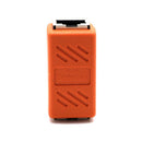 Cat5 Cat6 Cat7 RJ45 Lan Network Ethernet Cable Extender Joiner Adapter Coupler Connector 8P8C Straight Female to Female Orange