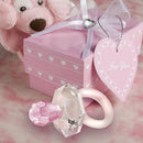 Crystal Elegant Pacifier Wedding Birthday Party Supplies Pink And Clear