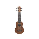 17inch Ukulele 4 String Hawaiian Guitar with Storage Bag Novelty Gift for Girls Girlfriend Coffee Color