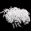 200 Pieces Plastic Clip With Teeth for Dress Shirt Garment Packaging
