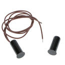 DC100V 10W NC LC-1025 Recessed Magnetic NC Closed Window Door Magnet Contact Switch Black