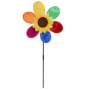 Colorful Sequins Sunflower Windmill Whirligig Home Party Toy Yard Lawn Ornament Kits