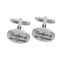 Brother of The Groom Wedding Gifts Shirt Cufflinks Cuff Links Accessories