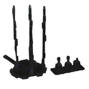 Action Base Suitable Clear Display Stand for Model Figures Universal Bracket Kids Toys Black