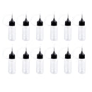 12pcs/set Plastic Squeezable Dropper Liquid Paint Container - 10ml Capacity