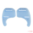 Comfortable Soft 100 Pairs Kids Children Sports Accessory Silicone Anti Slip Eye Glasses Ear Hooks Grip Holder Blue