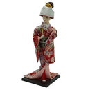 12inch Japanese Kimono Geisha Doll Kokeshi Handicraft Home Decoration Red Clothes