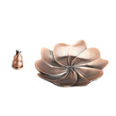 Creative Home Decor Zinc Alloy Chinese Feng Shui GoodLuck Incense Burner Holder Censer Plate NEW