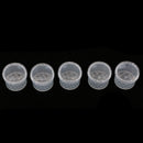 5 Pieces Plastic Cups Insect Cage Box With Magnifying Top