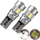 Pack of 2 T10 5630 6SMD LED Car Auto Lights Buldb HID Canbus Error Free Wedge