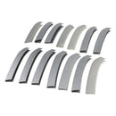 14 Pieces Front Center Grill Grille Decoration Cover Molding Trim For BMW X5 X6