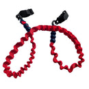 Safety Adjustable Coiled Stretch Kayak Canoe Boat Paddle Board Leash Bungee Rope Fishing Rod Holder Lanyard Tether & Swivel Clip