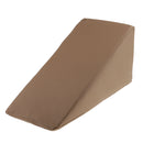 Artificial Leather Zipper Foam Wedge Pillow Elevation Cushion For Foot Legs Support Washable Cover Bedsore Relief 17x7.9x7.9