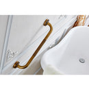 Brass Brushed Bathroom Hardware Concealed Screw Safety Grab Bar Handle 20"