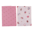 2 pcs Snack Series Pattern Printed Sewing Cotton Fabric DIY Quilting/Patchwork Fabrics