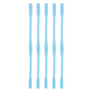 Kids Children Silicone Non-Slip Eyeglasses Sunglasses Strap Band Cord Holder Pack Of 5PCS Blue