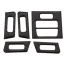 5 Pieces AC Outlet Vent Panel Cover Trim Sticker for BMW 3 Series E90 E92 E93
