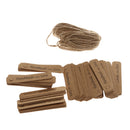 Handmade with Love Kraft Paper Gift Present Tags Labels Hanging Cards Pack of 100
