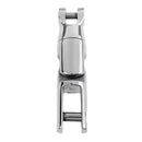 Heavy Duty Polished Silver Stainless Steel 316 Double Anchor Swivel 8mm-10mm 5/16" - 3/8"